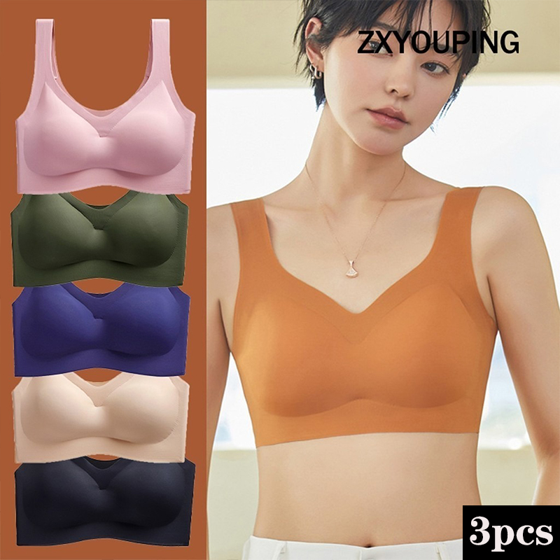 3PCS Sexy Sports Bra Seamless  - đánh giá và giá Full Coverage Bra