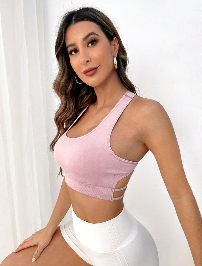 Breathable Sports Bra Fitness  - đánh giá và giá Plunge Bra Push Up