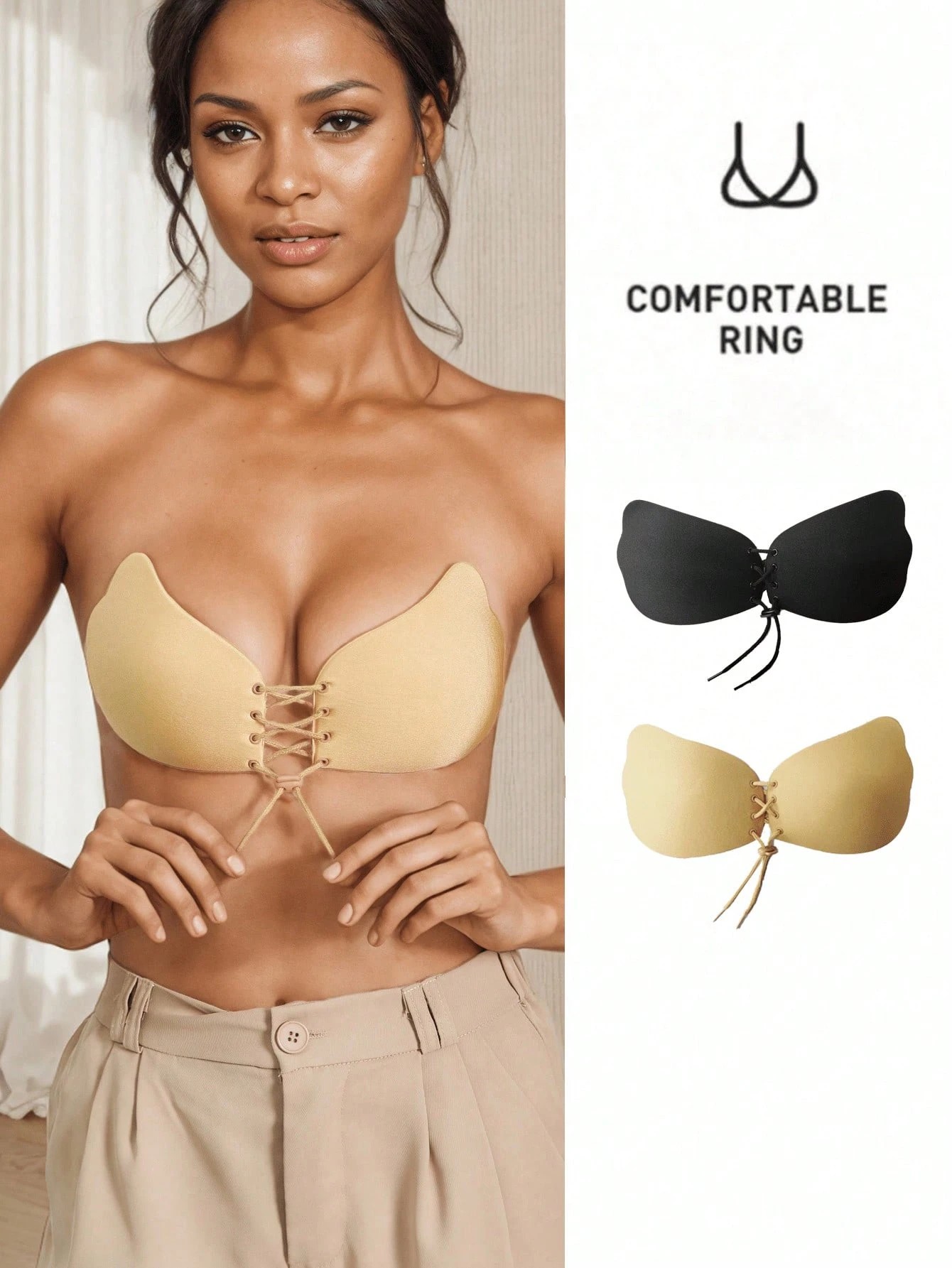 1 Pc Sticky Bra, Backless Stra - đánh giá và giá Backless Bra Sticky