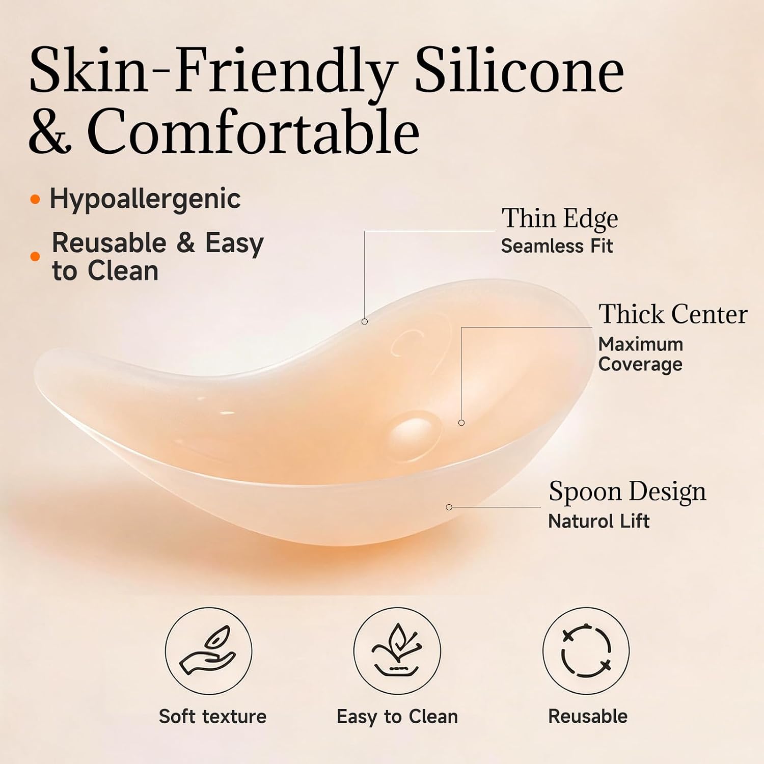 Silicone Nipple Covers Adhesiv - đánh giá và giá Push Up Bra Silicone